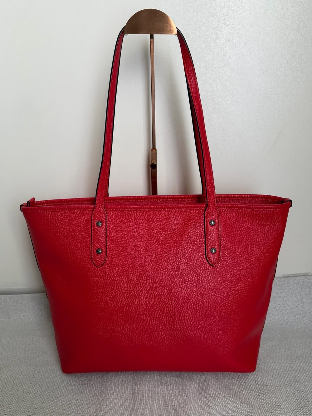 Coach Crossgrain Leather City Tote - Picture 2 of 8